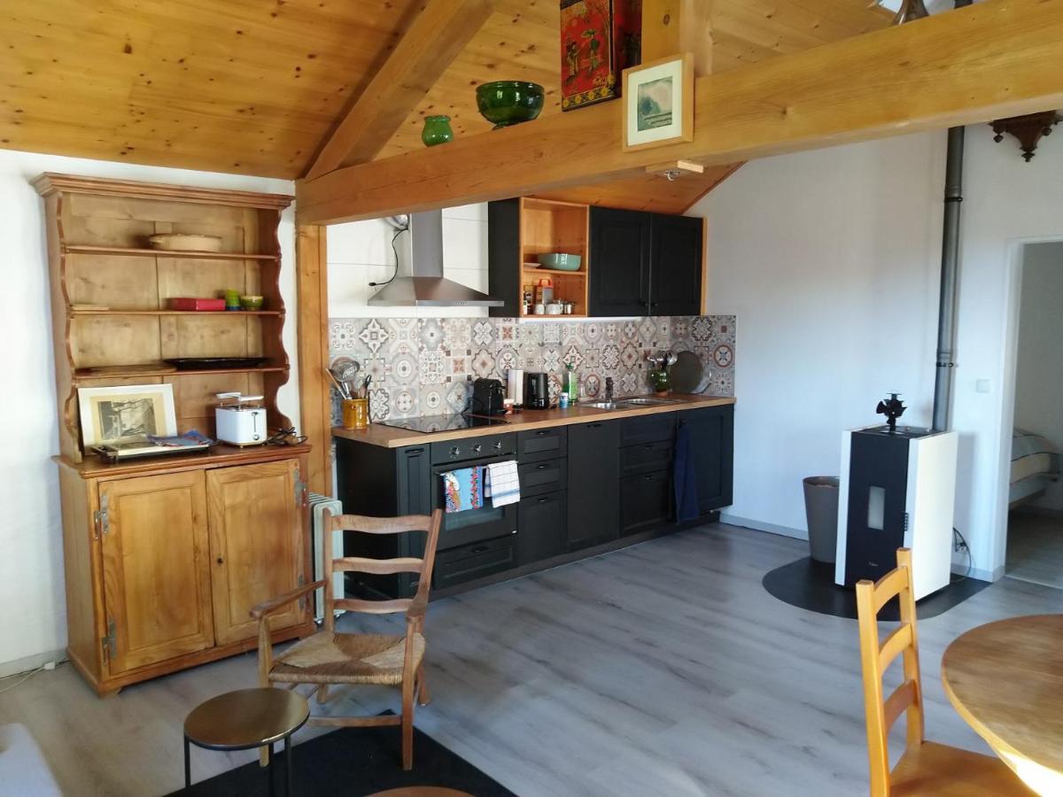 Charmante Maison Au Coeur Du Lavaux, Cully, Cuisine, Wifi, Les Echalas Bagian luar foto