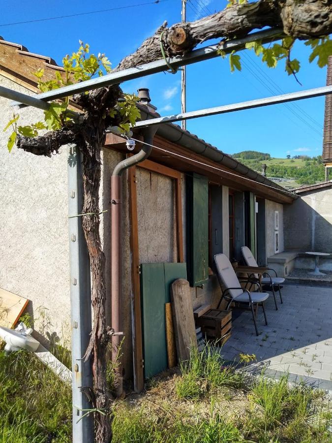 Charmante Maison Au Coeur Du Lavaux, Cully, Cuisine, Wifi, Les Echalas Bagian luar foto